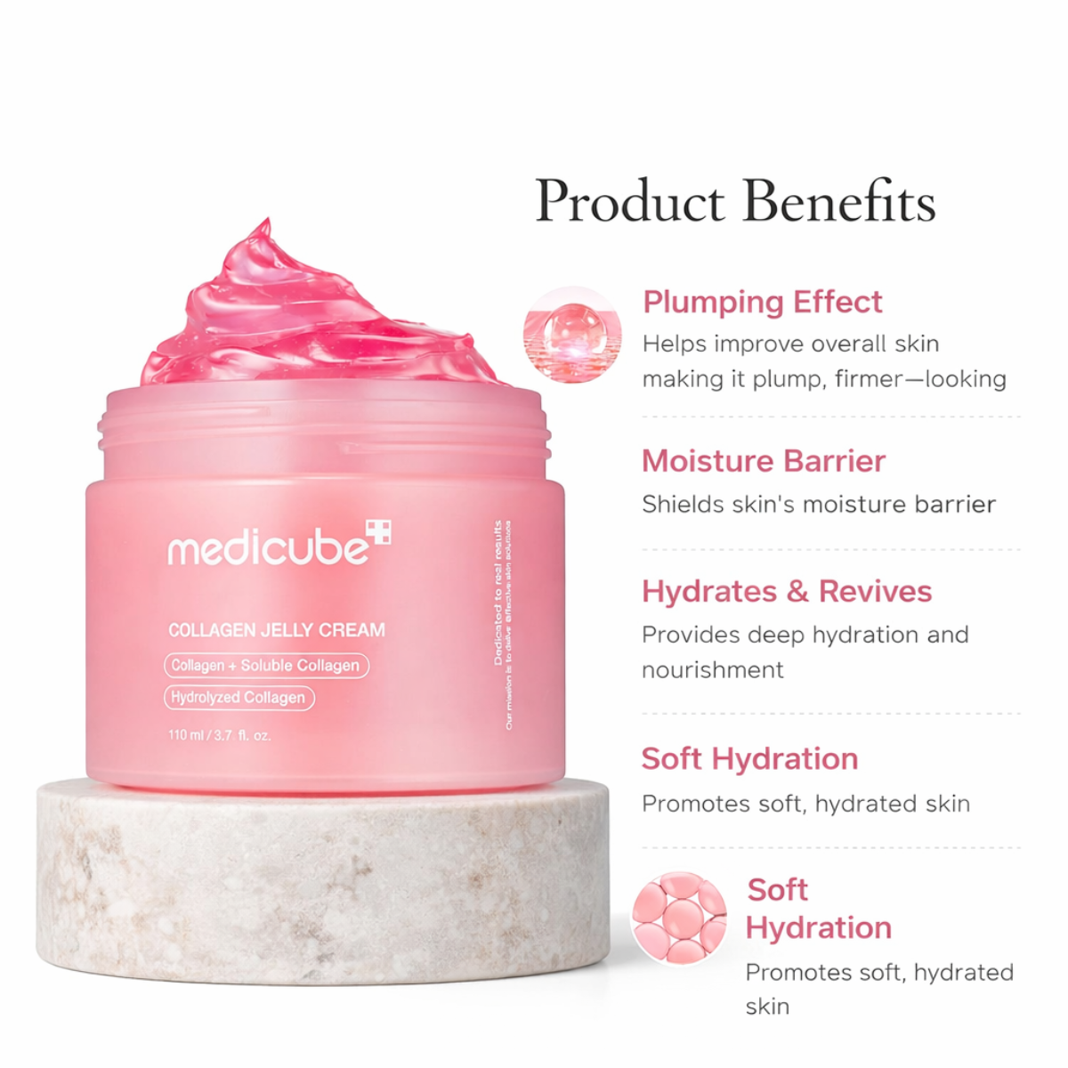 Korean Collagen Jelly Cream: Firm, Hydrated, Glowing Skin