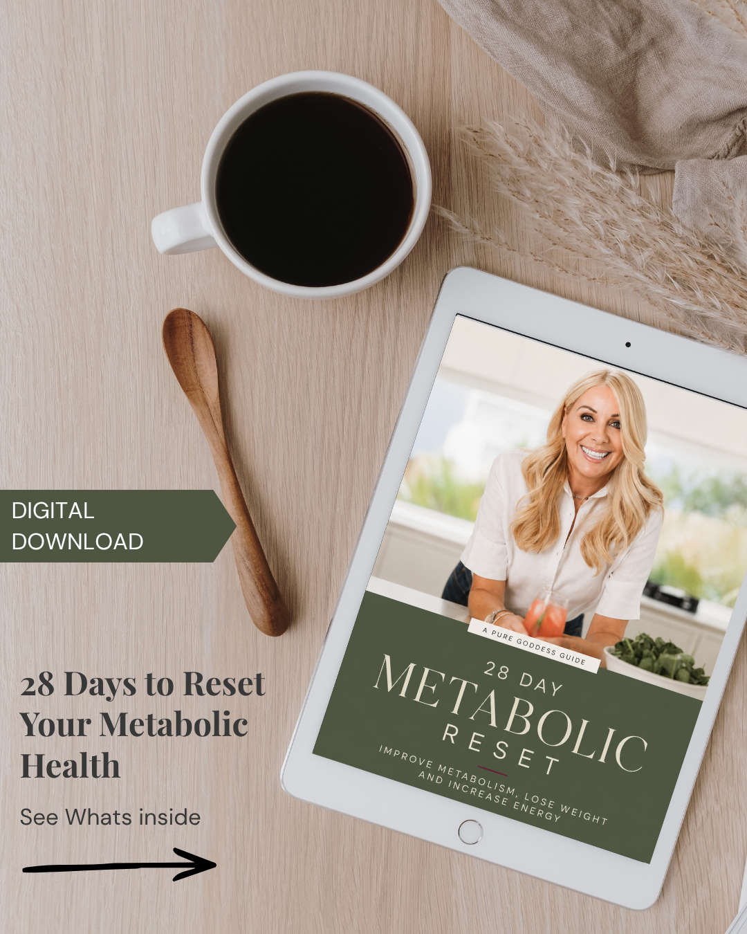 28 Day Pure Goddess Metabolic Reset - eBook