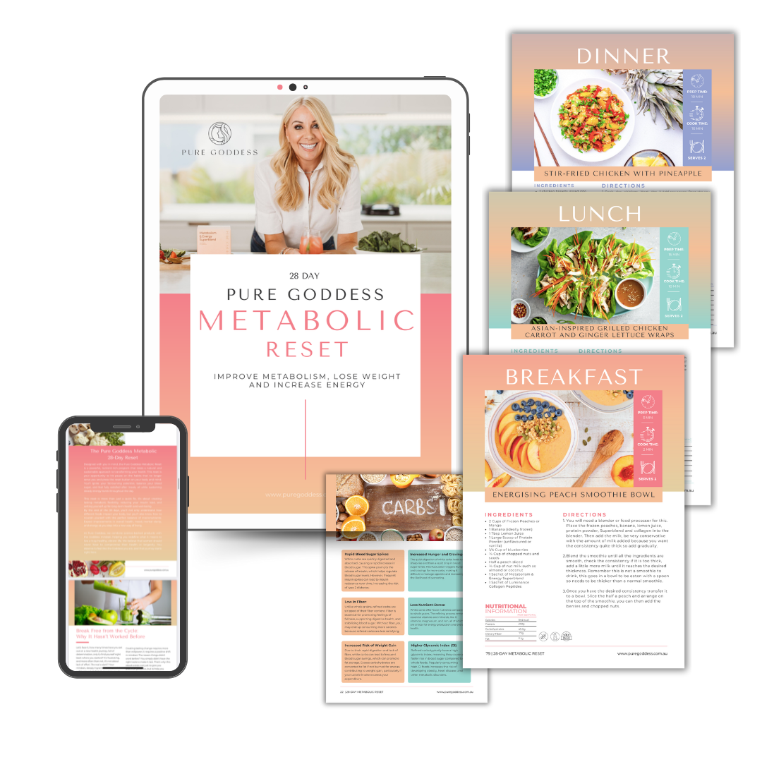 28 day metabolic reset ebook for weight loss blood sugar control and increased energy