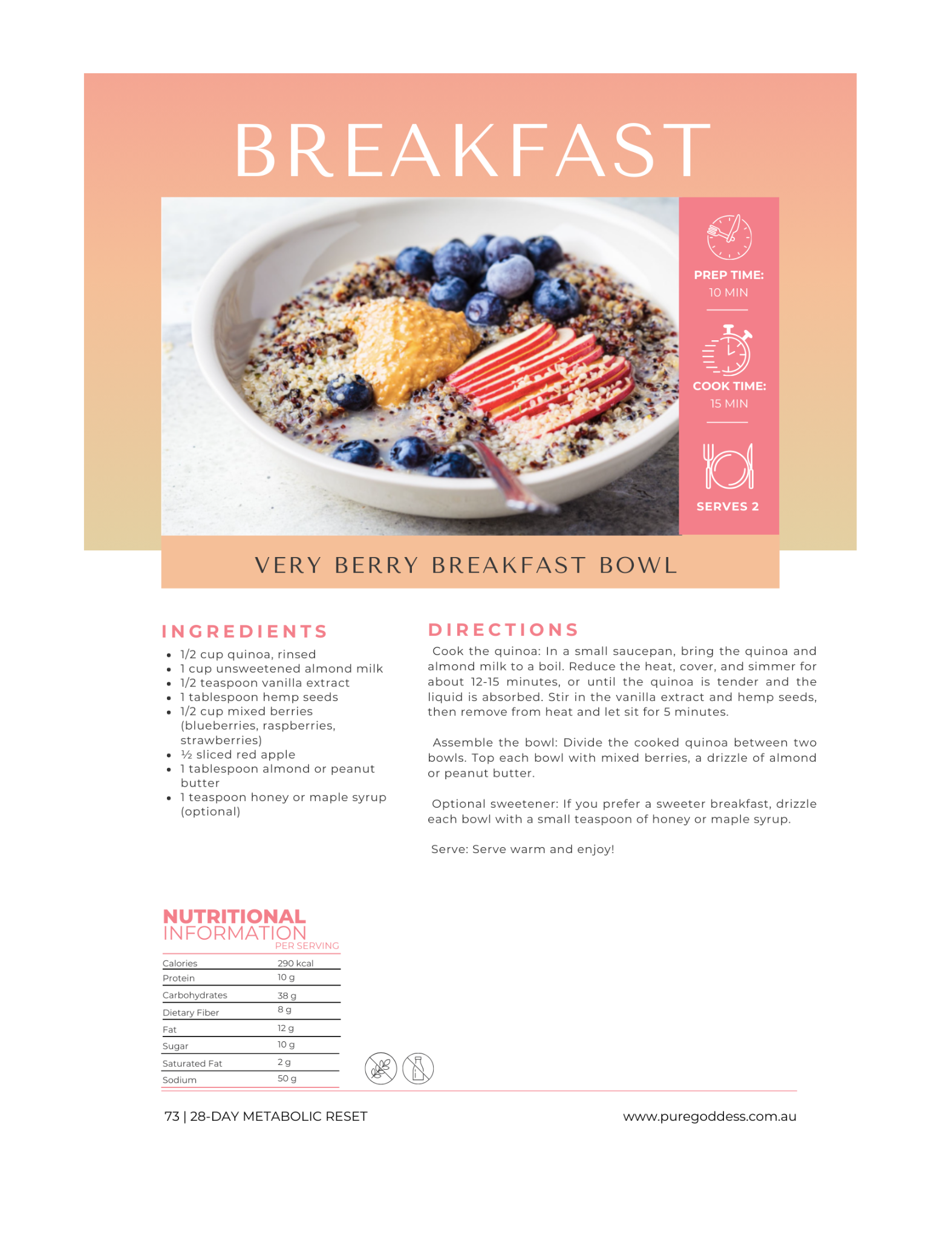 Midlife Metabolic Reset Program - Balance Hormones, Gain Energy & Lose Weight in 28 Days
