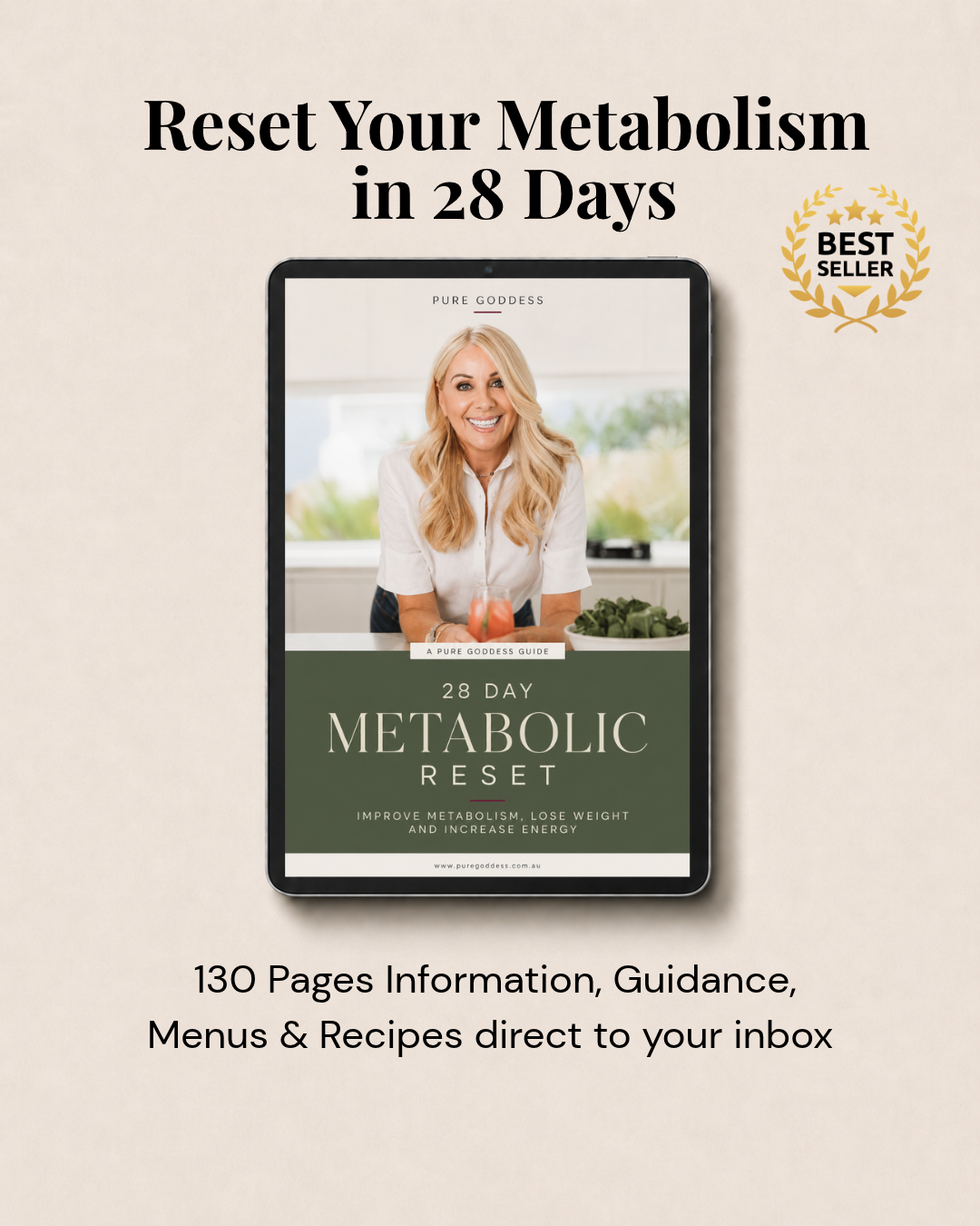 28 Day Pure Goddess Metabolic Reset - eBook