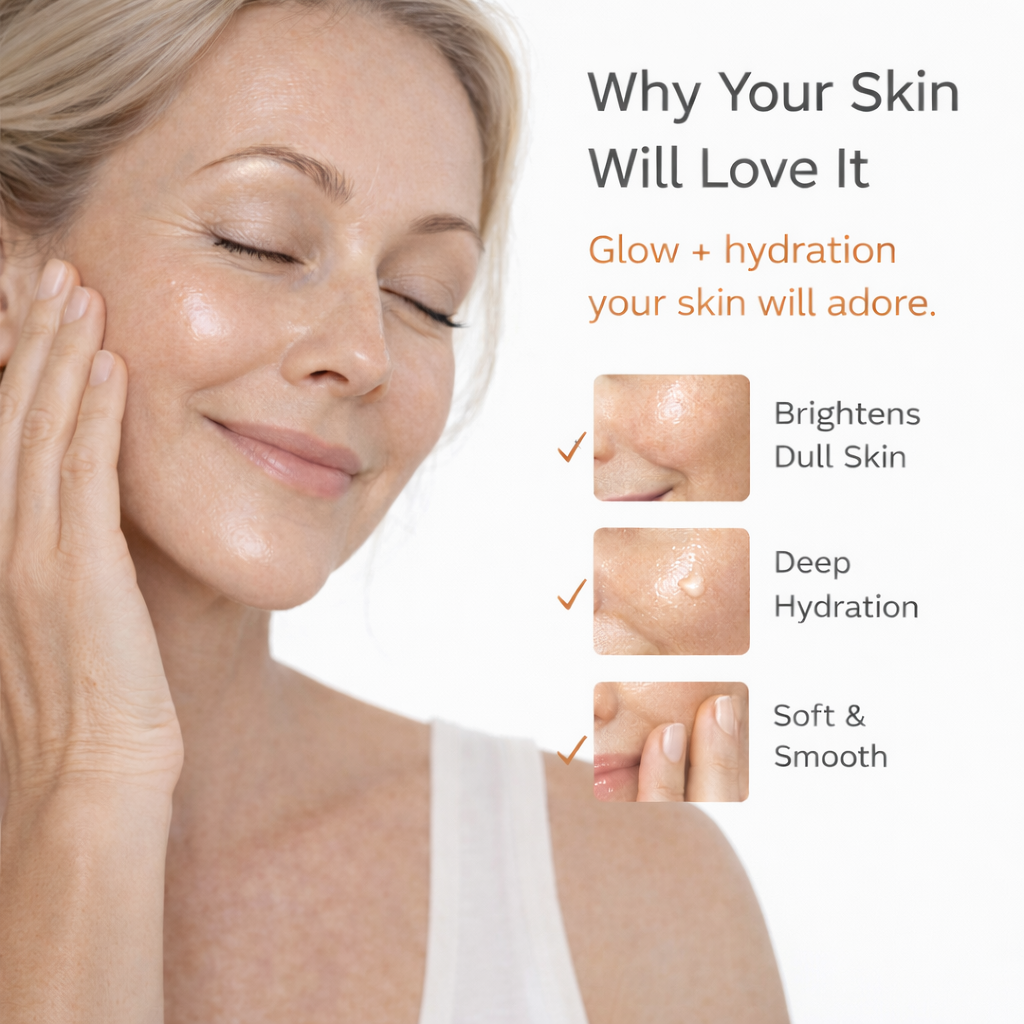 20% Vitamin C Serum with Hyaluronic Acid for Bright, Hydrated Skin