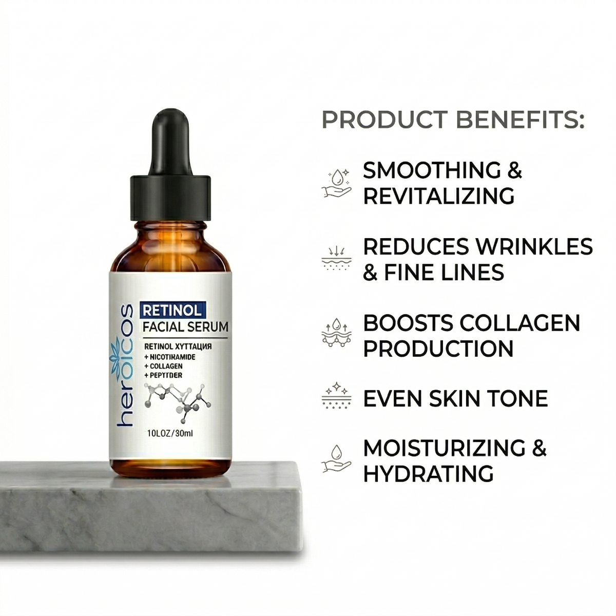 Retinol Renewal Serum | Smoothing & Skin Revitalisation